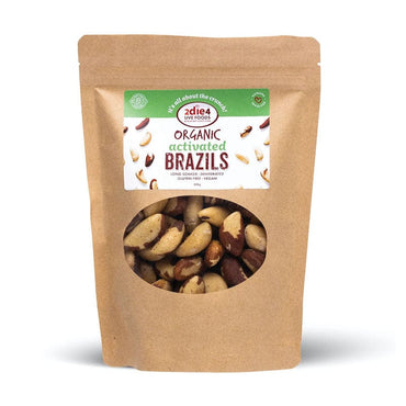 2Die4 Live Foods Organic Activated Brazil Nuts 120g